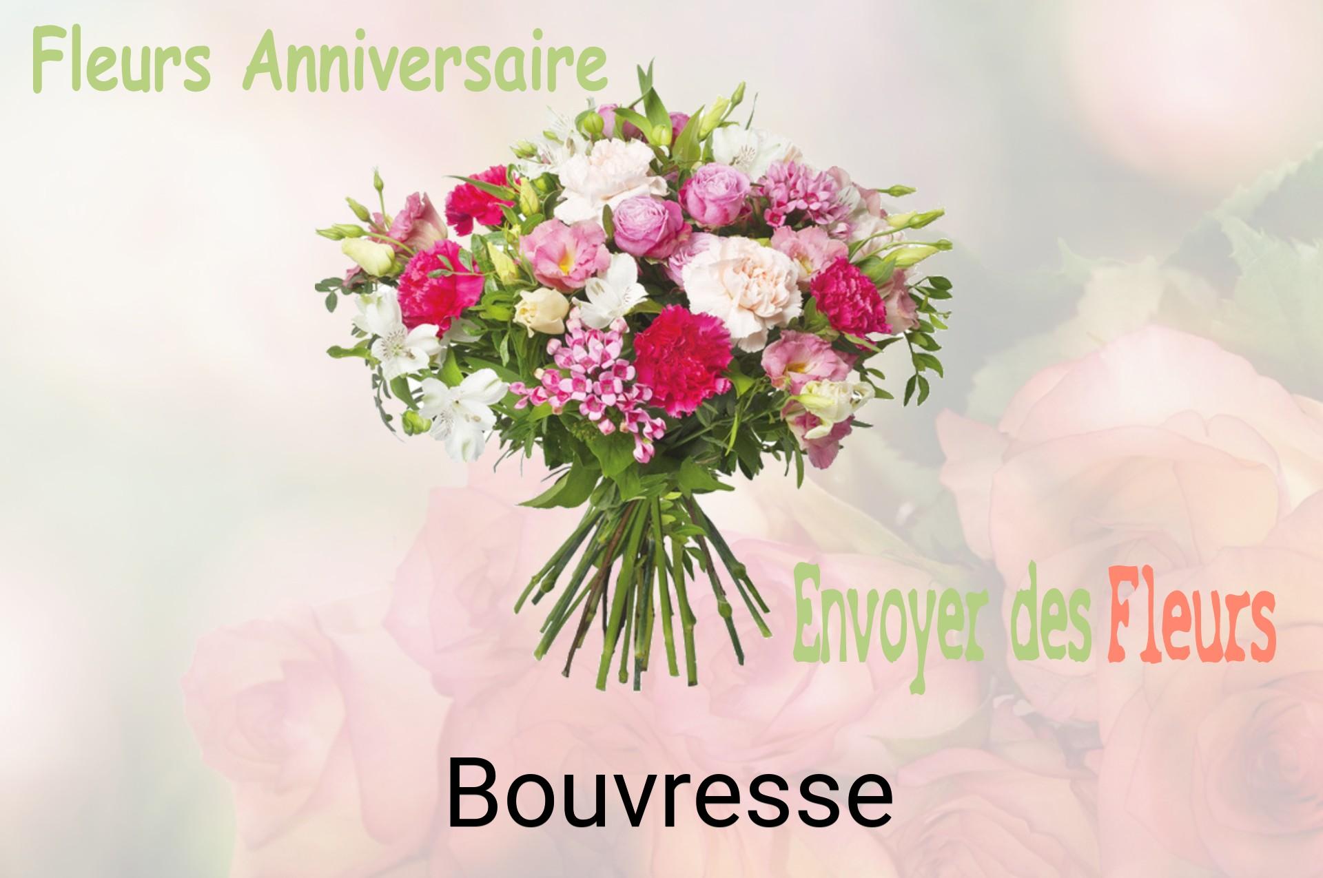 Bouquet de fleurs d’anniversaire livré à Bouvresse